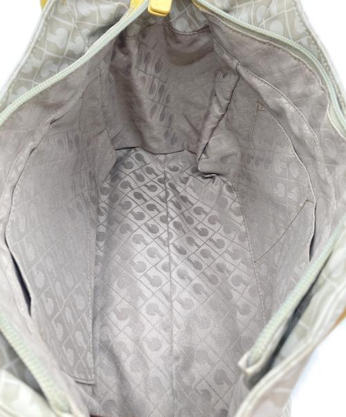 GHERARDINI（ゲラルディーニ）GHERARDINI (ゲラルディーニ) ソフティトートバッグ ベージュ×イエローの古着・服飾アイテム