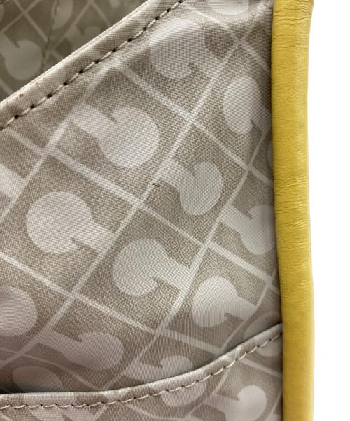 GHERARDINI（ゲラルディーニ）GHERARDINI (ゲラルディーニ) ソフティトートバッグ ベージュ×イエローの古着・服飾アイテム