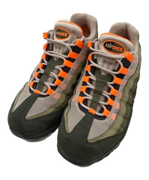 NIKE（ナイキ）NIKE (ナイキ) AIR MAX 95 OG オリーブ×オレンジ サイズ:28cmの古着・服飾アイテム