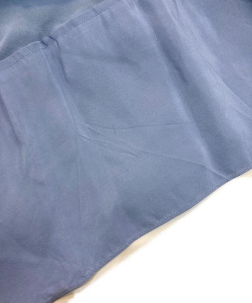 BALENCIAGA（バレンシアガ）BALENCIAGA (バレンシアガ) ノースリーブシルクワンピース　312871 ブルー サイズ:36の古着・服飾アイテム