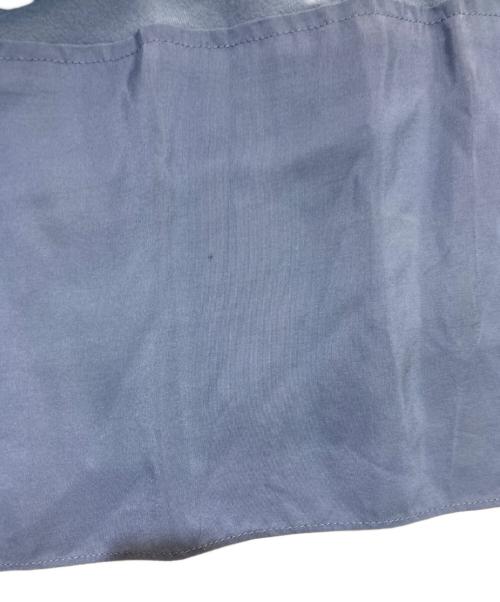 BALENCIAGA（バレンシアガ）BALENCIAGA (バレンシアガ) ノースリーブシルクワンピース　312871 ブルー サイズ:36の古着・服飾アイテム