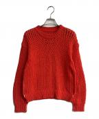 Acne studiosアクネ ストゥディオス）の古着「CREW NECK SWEATER　FN-WN-KNIT000442」｜ブライトレッド