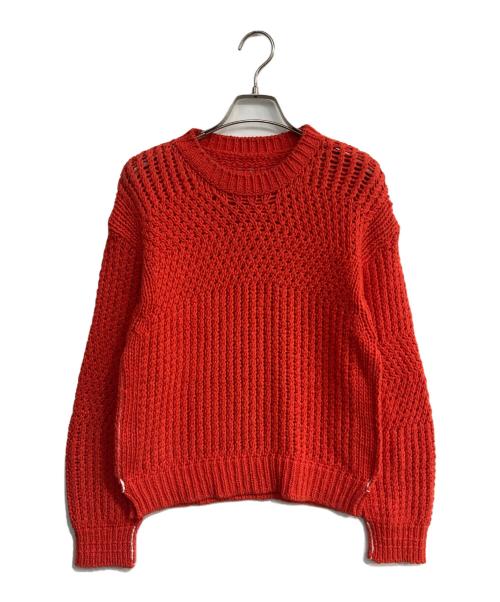 Acne studios（アクネ ストゥディオス）ACNE STUDIOS (アクネ ストゥディオス) CREW NECK SWEATER　FN-WN-KNIT000442 ブライトレッド サイズ:XSの古着・服飾アイテム
