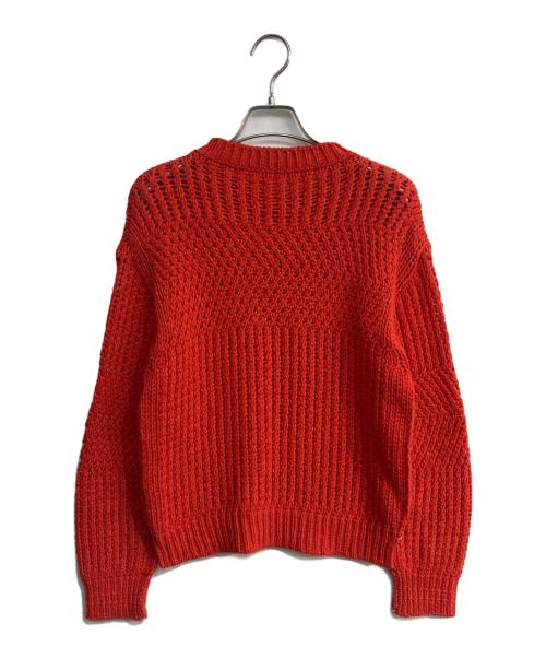Acne studios（アクネ ストゥディオス）Acne studios (アクネ ストゥディオス) CREW NECK SWEATER　FN-WN-KNIT000442 ブライトレッド サイズ:XSの古着・服飾アイテム