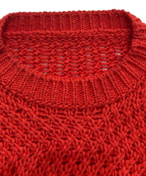 Acne studios（アクネ ストゥディオス）ACNE STUDIOS (アクネ ストゥディオス) CREW NECK SWEATER　FN-WN-KNIT000442 ブライトレッド サイズ:XSの古着・服飾アイテム