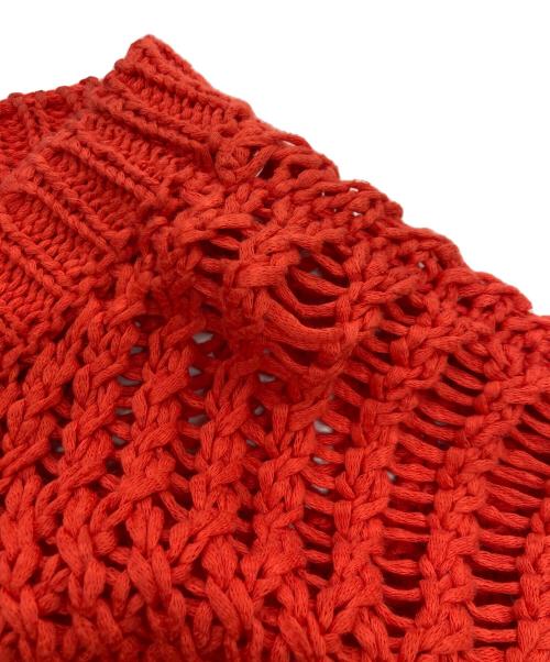 Acne studios（アクネ ストゥディオス）Acne studios (アクネ ストゥディオス) CREW NECK SWEATER　FN-WN-KNIT000442 ブライトレッド サイズ:XSの古着・服飾アイテム