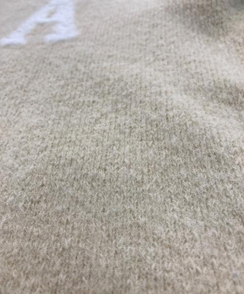 AMI Alexandre Mattiussi（アミアレクサンドルマテュッシ）AMI Alexandre Mattiussi (アミアレクサンドルマテュッシ) Ami de Coeur SWEATER ベージュ サイズ:Sの古着・服飾アイテム