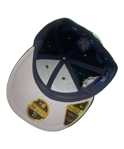 KITH（キス）KITH (キス) New Era (ニューエラ) ベロアキャップ グリーンの古着・服飾アイテム