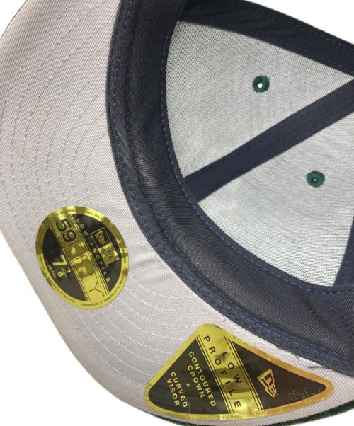 KITH（キス）KITH (キス) New Era (ニューエラ) ベロアキャップ グリーンの古着・服飾アイテム