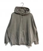 WIND AND SEAウィンダンシー）の古着「pigment-dye SWEAT Hoodie　WDS-10TH-CS-06」｜グレー