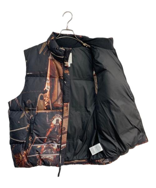 NIKE（ナイキ）NIKE (ナイキ) ZERO GRAVITY DOWN VEST　DD8274-010 ブラウン×ブラック サイズ:Mの古着・服飾アイテム