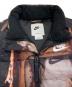 中古・古着 NIKE (ナイキ) ZERO GRAVITY DOWN VEST　DD8274-010 ブラウン×ブラック サイズ:M：10000円