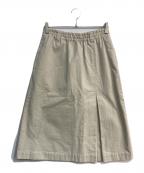 MHLエムエイチエル）の古着「BRUSHED CHINO COTTON  24SS　595-4232503」｜アイボリー