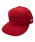 SUPREME×New Eraシュプリーム×ニューエラ）の古着「TONAL BOX LOGO CAP」｜レッド