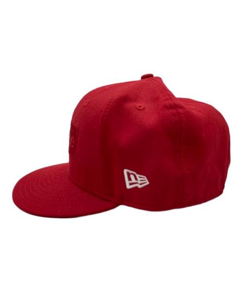 SUPREME（シュプリーム）Supreme (シュプリーム) New Era (ニューエラ) TONAL BOX LOGO CAP レッドの古着・服飾アイテム