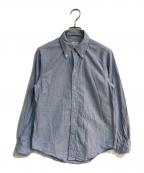 FAR EAST MANUFACTURINGファー イースト マニュファクチュアリング）の古着「ボタンダウンシャツ」｜ブルー