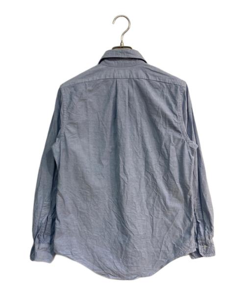 FAR EAST MANUFACTURING（ファー イースト マニュファクチュアリング）far east manufacturing (ファー イースト マニュファクチュアリング) ボタンダウンシャツ ブルー サイズ:15/31の古着・服飾アイテム