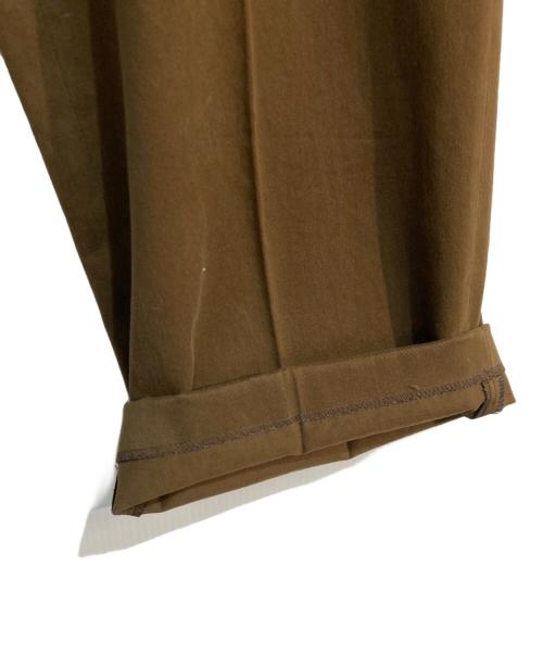 BOSS HUGO BOSS（ボス ヒューゴボス）BOSS HUGO BOSS (ボス ヒューゴボス) ストレートパンツ　90‘s USA製 ブラウン サイズ:34Rの古着・服飾アイテム