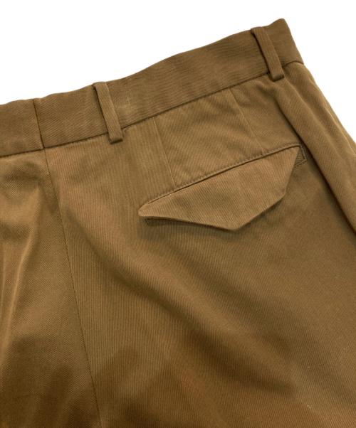 BOSS HUGO BOSS（ボス ヒューゴボス）BOSS HUGO BOSS (ボス ヒューゴボス) ストレートパンツ　90‘s USA製 ブラウン サイズ:34Rの古着・服飾アイテム