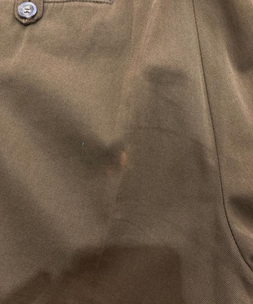 BOSS HUGO BOSS（ボス ヒューゴボス）BOSS HUGO BOSS (ボス ヒューゴボス) ストレートパンツ　90‘s USA製 ブラウン サイズ:34Rの古着・服飾アイテム