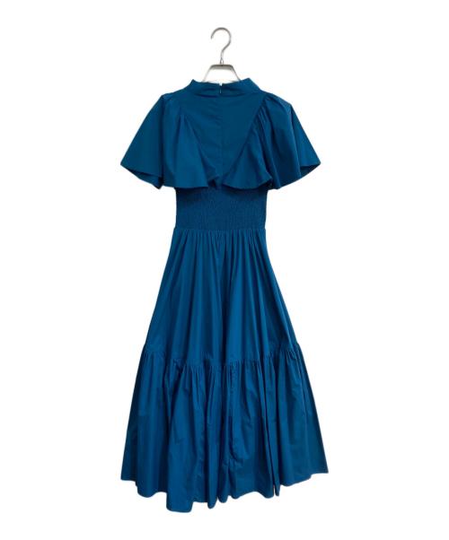 FENNEL（フェンネル）FENNEL (フェンネル) Aラインフレアワンピース　553049P ブルー サイズ:Mの古着・服飾アイテム