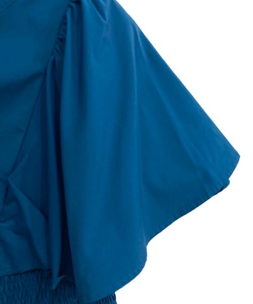 FENNEL（フェンネル）FENNEL (フェンネル) Aラインフレアワンピース　553049P ブルー サイズ:Mの古着・服飾アイテム