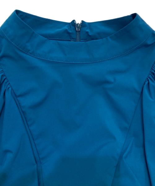 FENNEL（フェンネル）FENNEL (フェンネル) Aラインフレアワンピース　553049P ブルー サイズ:Mの古着・服飾アイテム