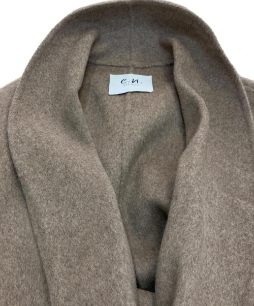 evernavy（エバーネイビー）evernavy (エバーネイビー) ウールリバーダブルコート　8100010 ベージュ サイズ:Mの古着・服飾アイテム