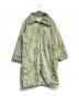 marimekko（マリメッコ）の古着「OPTIMI / UNIKKO 中綿コート」｜グリーン