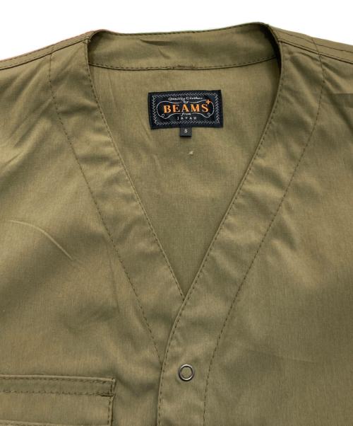 BEAMS PLUS（ビームスプラス）BEAMS PLUS (ビームスプラス) フィッシングジャケット　11-18-3250-803 カーキ サイズ:Sの古着・服飾アイテム