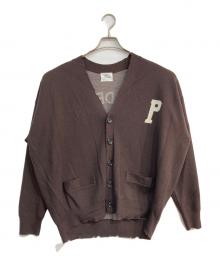 ST.JOHNS 3RD CLUB（セントジョンズサードクラブ）の古着「PHILADELPHIA ニット カーディガン(フィラデルフィアニットカーディガン)」｜ブラウン