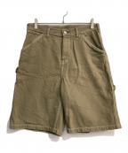 EVISUエヴィス）の古着「Allover Logo Jacquard Shorts with Multiple Pockets　2ESHTM3SH207RXCT」｜グリーン