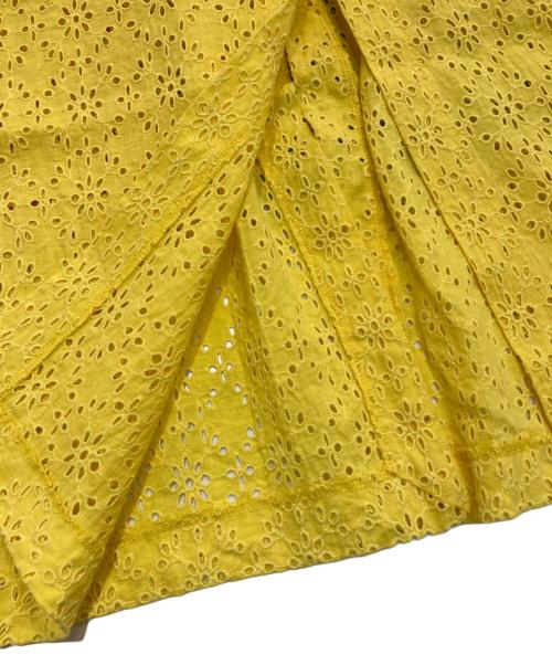 Ron Herman（ロンハーマン）Ron Herman (ロンハーマン) カットワークスカート　3910500045 イエロー サイズ:S 未使用品の古着・服飾アイテム