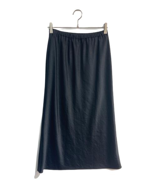 EVERYDAY I LIKE.（エヴリデイ アイ ライク）EVERYDAY I LIKE. (エヴリデイ アイ ライク) Minimal Satin スカート　 Deuxieme Classe　24060500803010 ブラック サイズ:-の古着・服飾アイテム