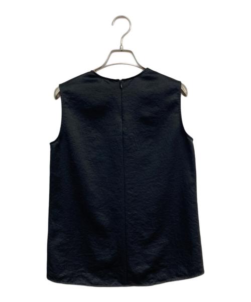 EVERYDAY I LIKE.（エヴリデイ アイ ライク）EVERYDAY I LIKE. (エヴリデイ アイ ライク) Minimal Satin ブラウス Deuxieme Classe　24051500801010 ブラック サイズ:-の古着・服飾アイテム