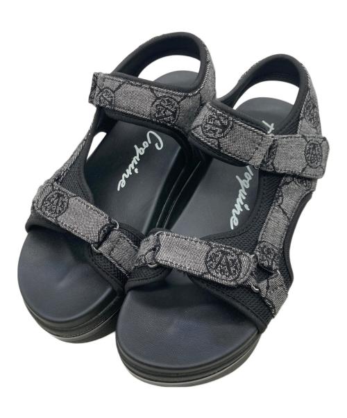 ANNE COQUINE（アンコキーヌ）Anne Coquine (アンコキーヌ) スポーツサンダル ブラック サイズ:23-23.5㎝の古着・服飾アイテム