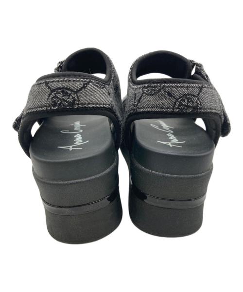 ANNE COQUINE（アンコキーヌ）Anne Coquine (アンコキーヌ) スポーツサンダル ブラック サイズ:23-23.5㎝の古着・服飾アイテム