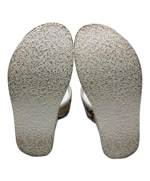 ANNE COQUINE（アンコキーヌ）Anne Coquine (アンコキーヌ) スポーツサンダル ブラウン×ホワイト サイズ:23-23.5㎝の古着・服飾アイテム