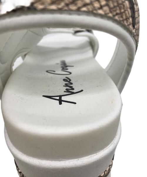 ANNE COQUINE（アンコキーヌ）Anne Coquine (アンコキーヌ) スポーツサンダル ブラウン×ホワイト サイズ:23-23.5㎝の古着・服飾アイテム