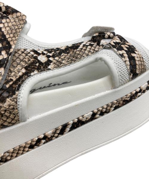 ANNE COQUINE（アンコキーヌ）Anne Coquine (アンコキーヌ) スポーツサンダル ブラウン×ホワイト サイズ:23-23.5㎝の古着・服飾アイテム