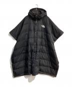 THE NORTH FACEザ ノース フェイス）の古着「Padded Poncho Coat　NY82230」｜ブラック