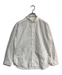 tannossa（タンノッサ）の古着「ラウンドカラーシャツ　TS-0233」｜ホワイト