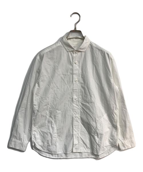 tannossa（タンノッサ）tannossa (タンノッサ) ラウンドカラーシャツ　TS-0233 ホワイト サイズ:Freeの古着・服飾アイテム