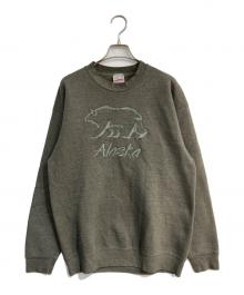 ONEITA（オニータ）の古着「刺繍スウェット　 90‘S」｜グリーン