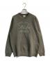 ONEITA（オニータ）の古着「刺繍スウェット　 90‘S」｜グリーン