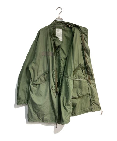 US ARMY（ユーエスアーミー）US ARMY (ユーエスアーミー) M-65 Fishtail Parka　80s DLA-100-83-0441 コートのみ　　8415-00-782-3219 カーキ サイズ:Lの古着・服飾アイテム