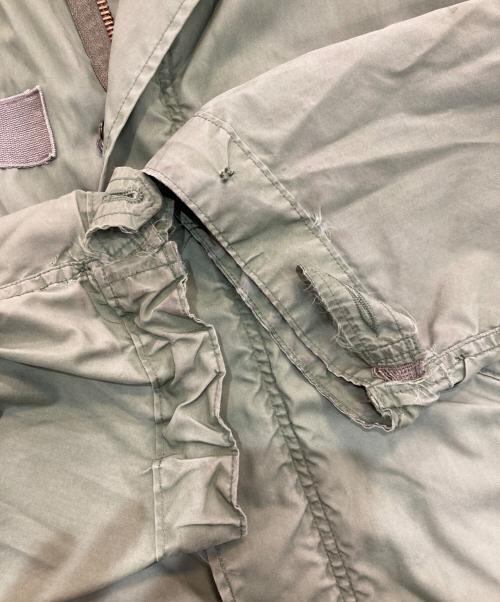 US ARMY（ユーエスアーミー）US ARMY (ユーエスアーミー) M-65 Fishtail Parka　80s DLA-100-83-0441 コートのみ　　8415-00-782-3219 カーキ サイズ:Lの古着・服飾アイテム