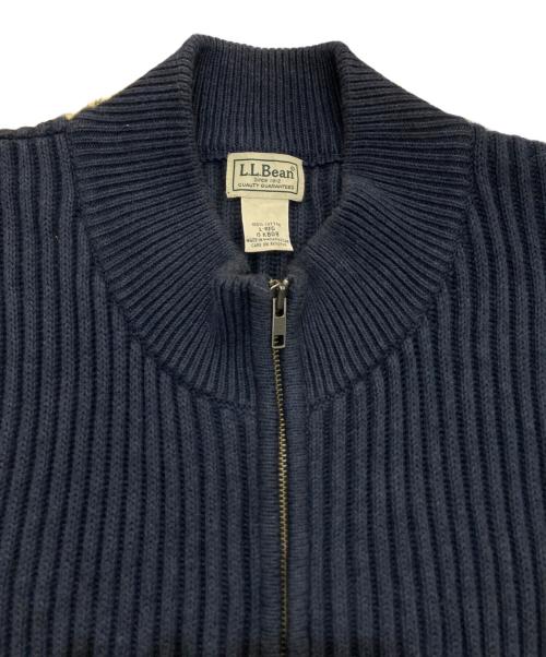 L.L.Bean（エルエルビーン）L.L.Bean (エルエルビーン) ドライバーズニット ネイビー サイズ:Lの古着・服飾アイテム