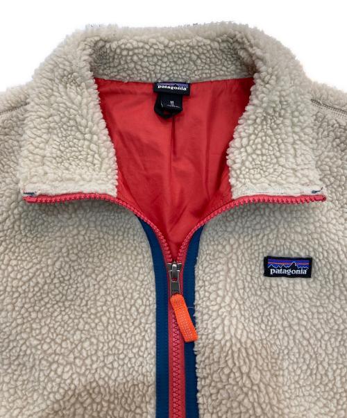 Patagonia（パタゴニア）Patagonia (パタゴニア) キッズ・レトロX・ベスト　65619　キッズ規格 ベージュ サイズ:Mの古着・服飾アイテム