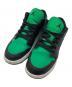 NIKE（ナイキ）の古着「GIRLS AIR JORDAN 1 LOW GS」｜ブラック×グリーン